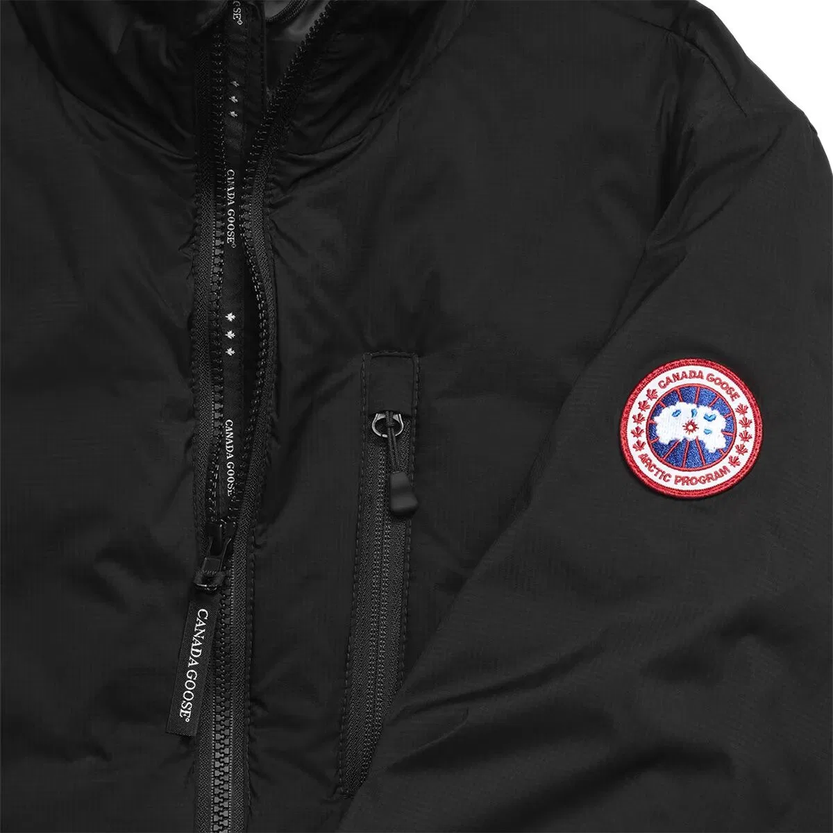 Мужская утепленная куртка с пуховым наполнителем Canada Goose, черный — фото 2