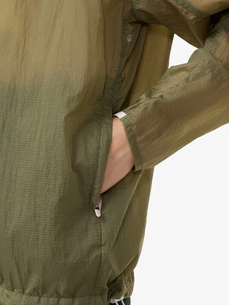 Куртка LACOSTE Relaxed Fit Packable Ripstop, женская, черная — фото 4