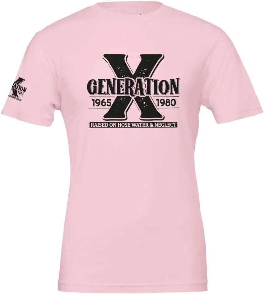 Футболка из эко-хлопка Generation X, Pink