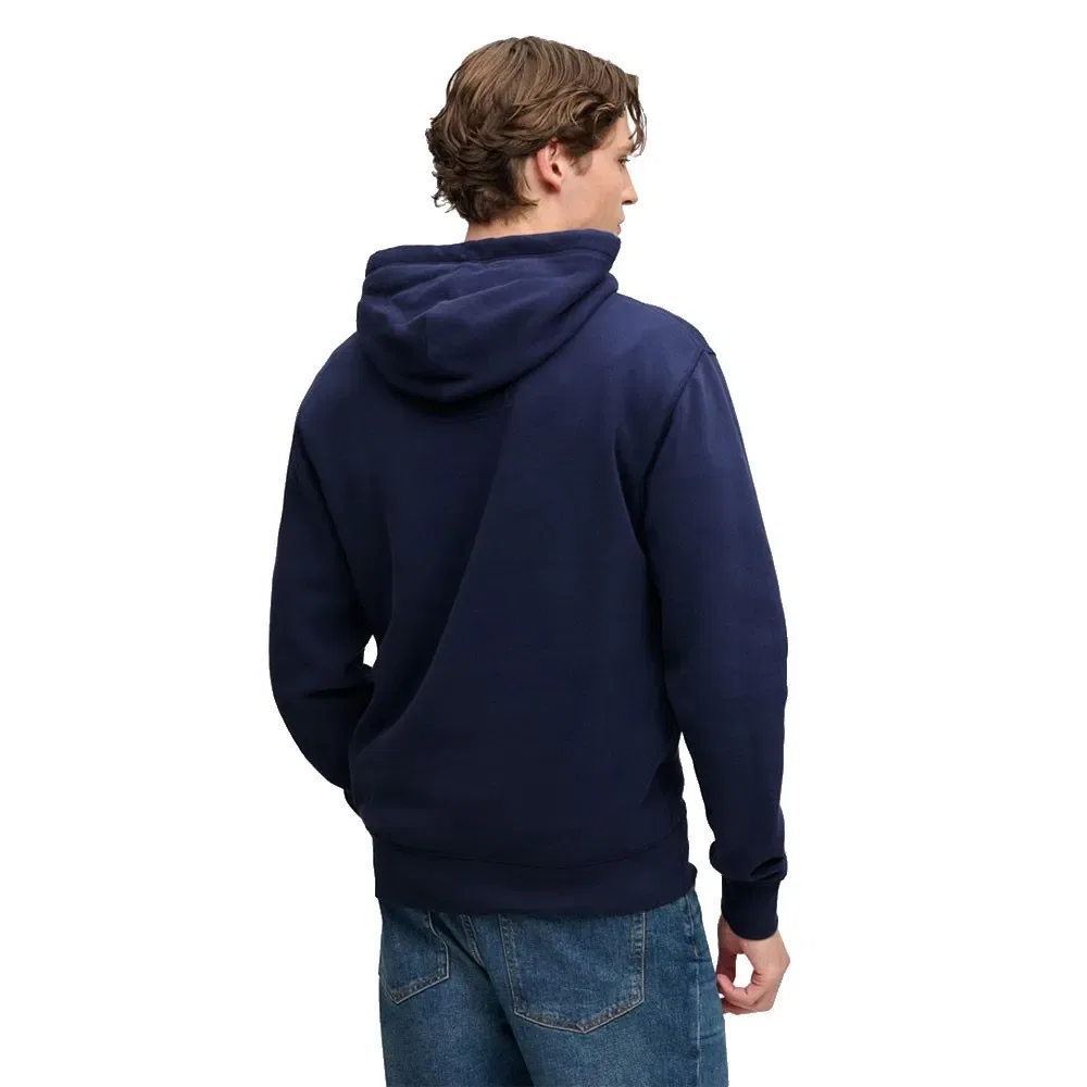 Мужской худи свободного кроя с принтом Athletic Essentials Superdry, Blue — фото 2