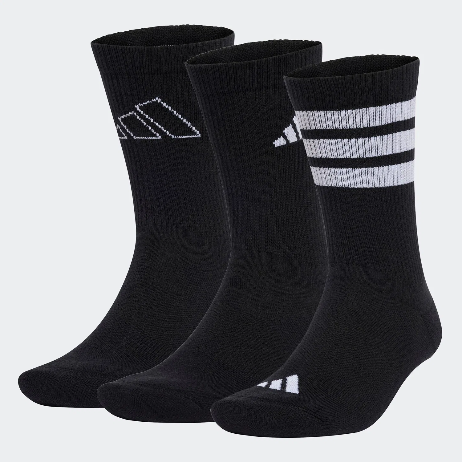 Женские спортивные носки с логотипом Adidas Performance, Black/White