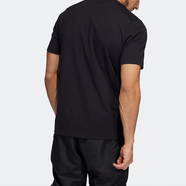 Футболка Adidas Dame Casual Basketball Cartoon Character Sports Round Neck Breathable Short Sleeve Black, мультиколор — фото 3