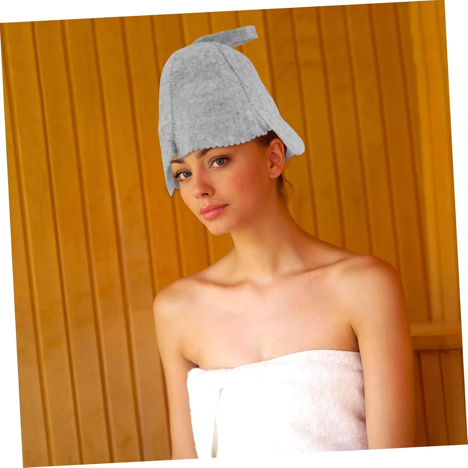 Шапочка для душа войлочная, Toyvian, 4 шт, 33x24 см — фото 4