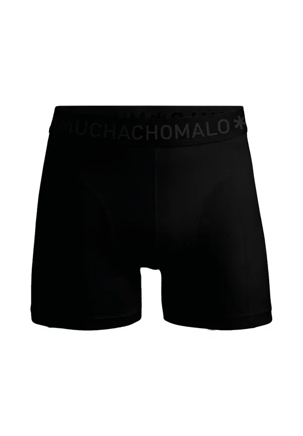 Боксеры 3 штуки, дышащие, 3-pack solid - boxer briefs, Muchachomalo, синий, зеленый, синий — фото 3