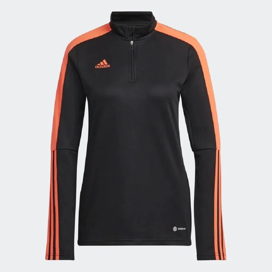Женский свитшот с молнией Tiro Essentials adidas, Черный — фото 3