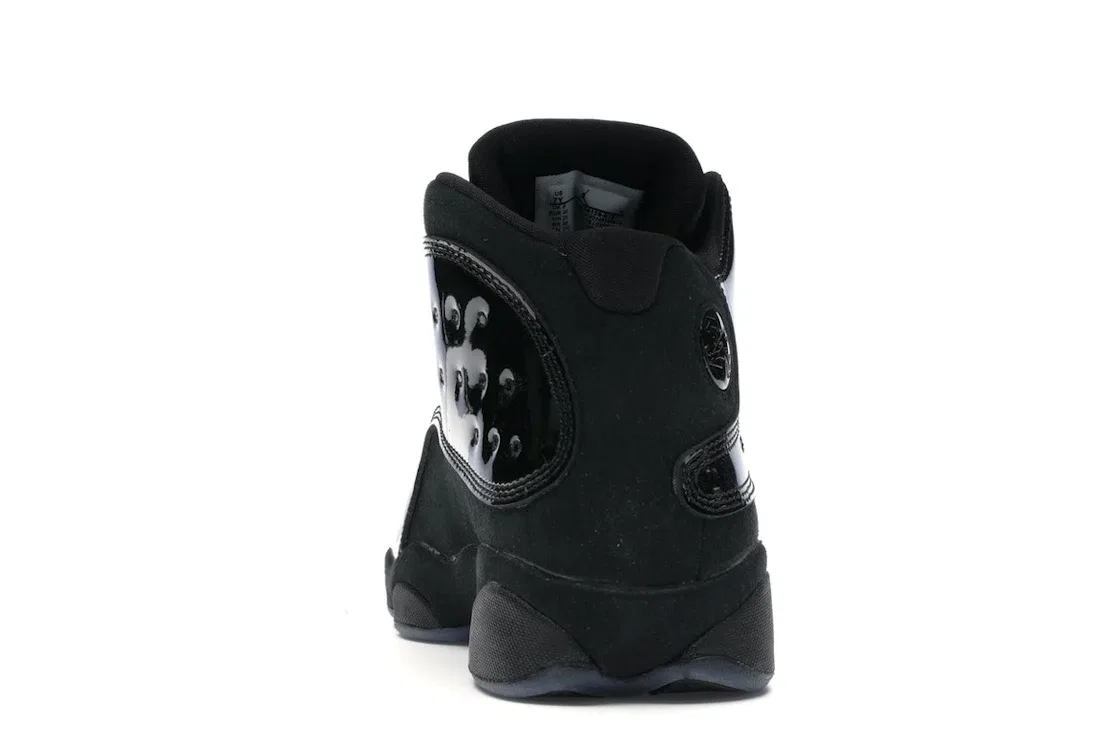 Детские кроссовки с замшевым верхом Jordan 13 Retro Cap and Gown Jordan, Black Black — фото 4