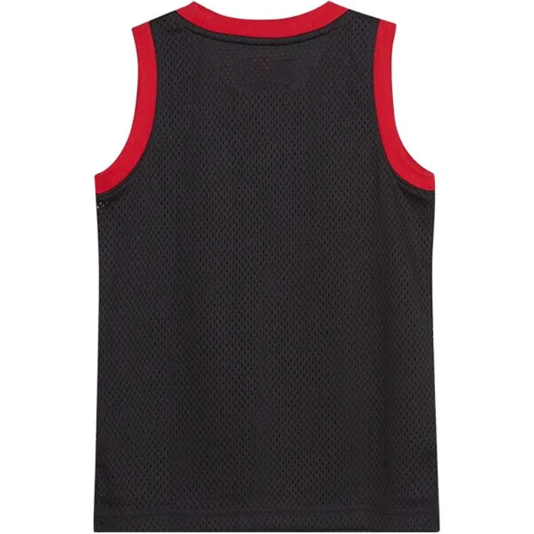 Футболка Jordan T Shirt, Jet Black/Red — фото 3