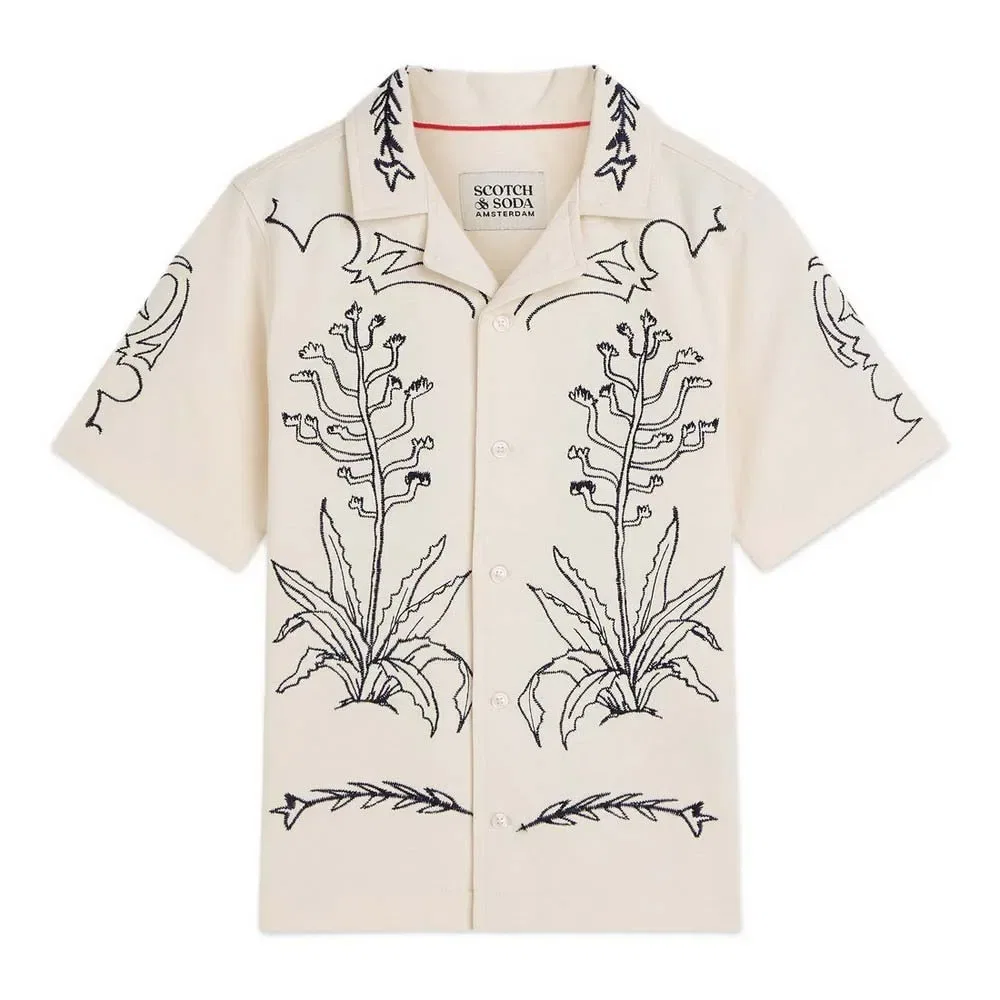 Футболка с коротким рукавом 181967 Scotch & Soda, бежевый