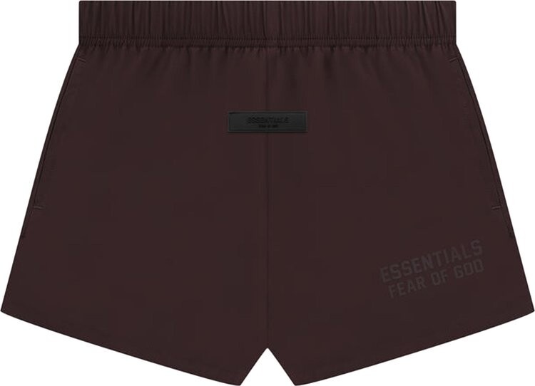 

Шорты Fear of God Essentials Running Nylon Short Plum, коричневый