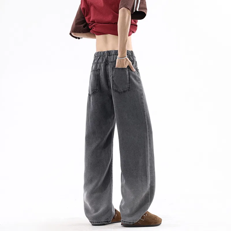 Детские джинсы прямого кроя средней посадки Unisex Moderate Straight Fit Pants MUSCLETECH — фото 4