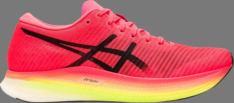 

Кроссовки wmns metaspeed edge 'performance red yellow' Asics, красный