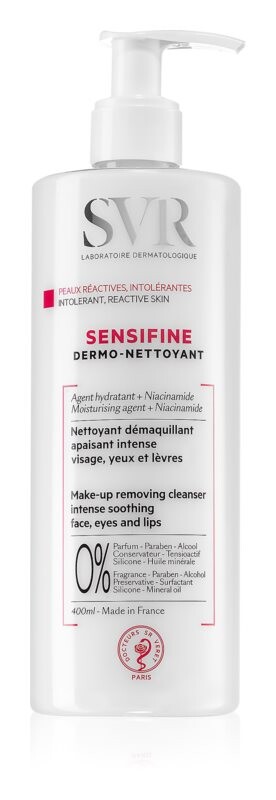

Успокаивающее молочко для снятия макияжа с аллергической кожи SVR Sensifine