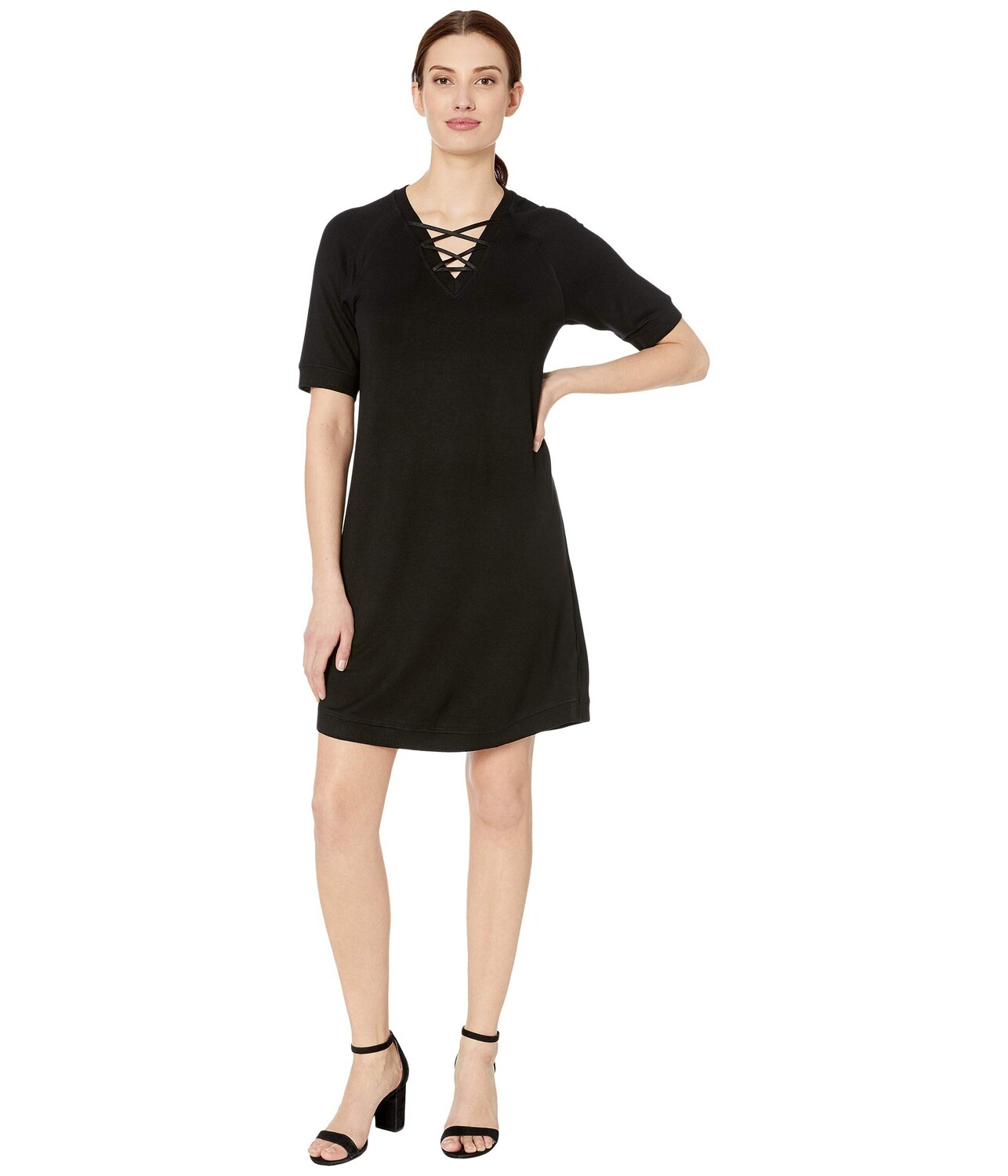 

Платье Tribal, Short Sleeve Lace-Up Dress