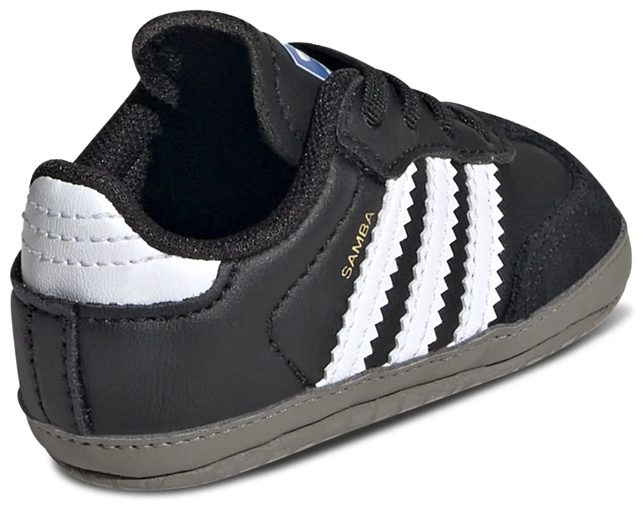 Младенческие кеды Samba Crib Adidas, черный/белый — фото 3