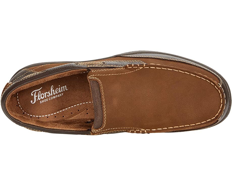 Лодочные туфли Lakeside Slip Florsheim, каменная сумасшедшая лошадь — фото 3