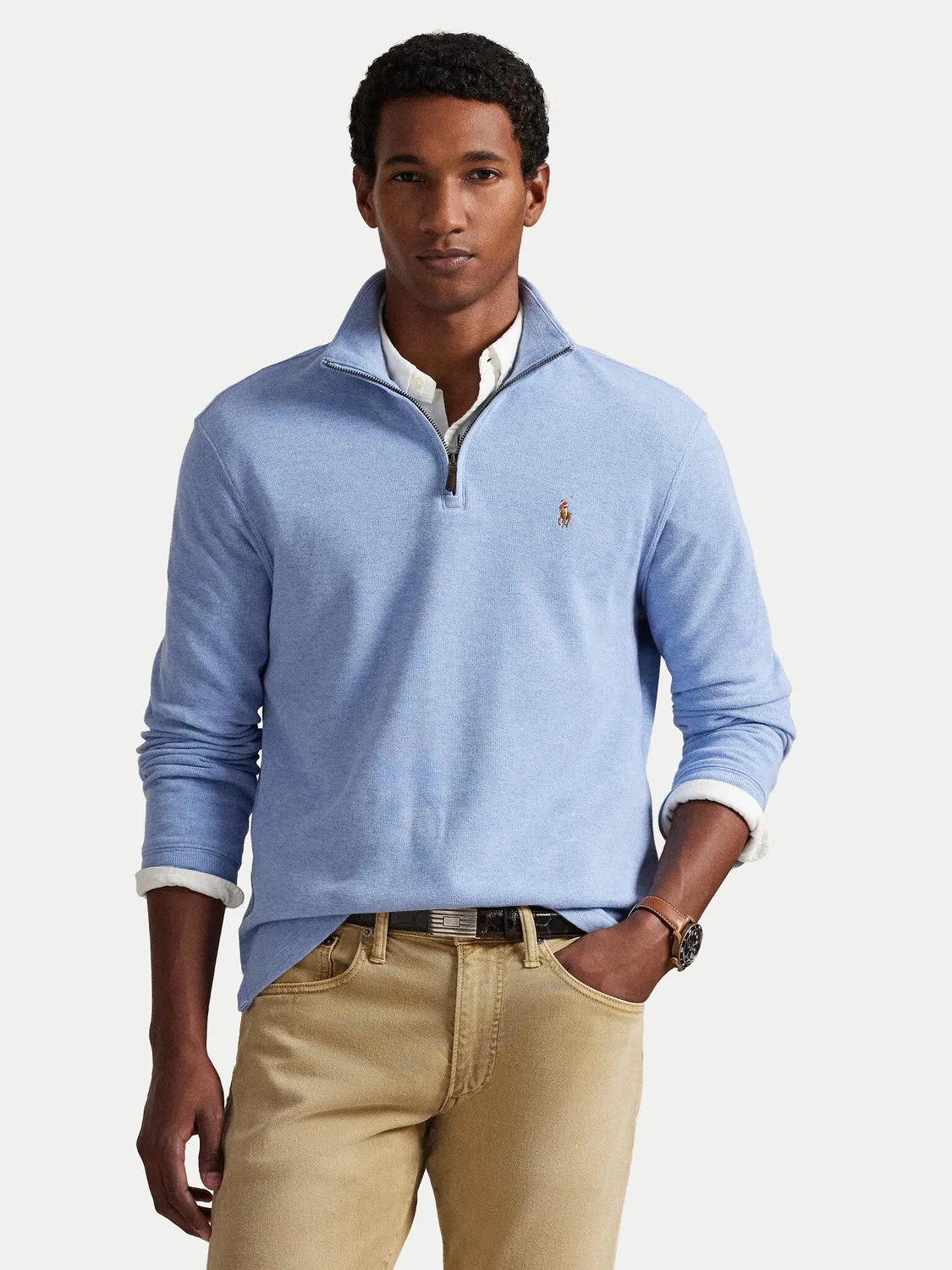 Мужская толстовка стандартного кроя Estate Polo Ralph Lauren, синий