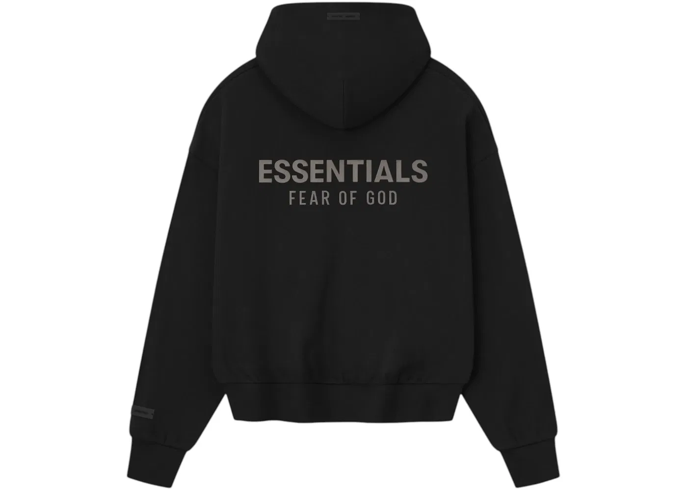 Мужская худи на молнии с флисом Classic Fleece Zip-Up Fear of God, Jet Black — фото 2