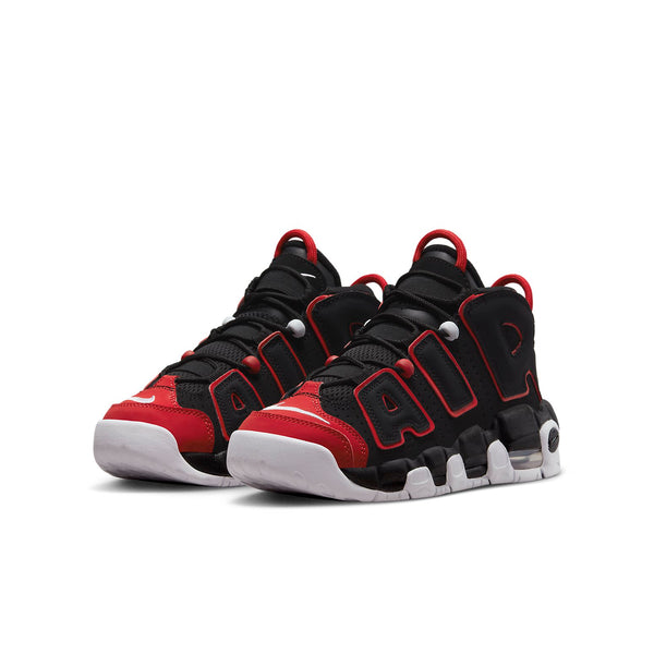 Кроссовки air more uptempo 'red toe' Nike, черный — фото 3