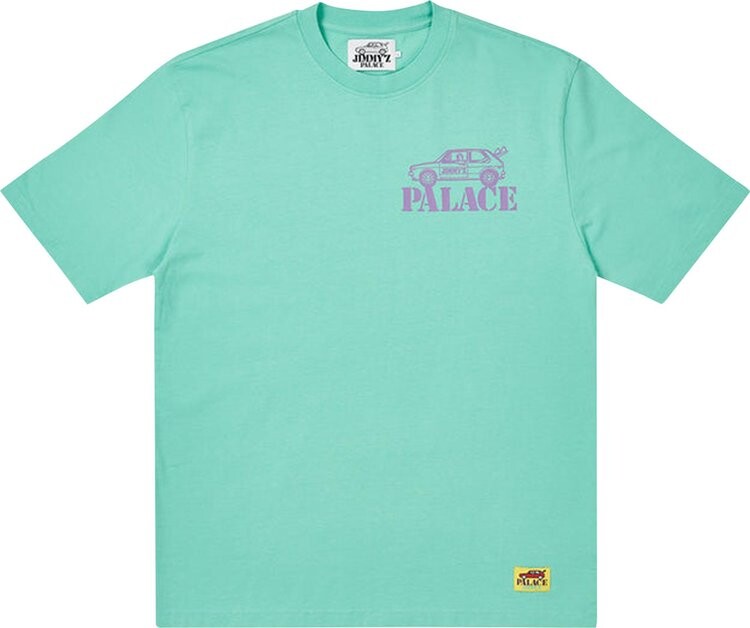 

Футболка Palace Jimmy'z Washed T-Shirt 'Mint', зеленый