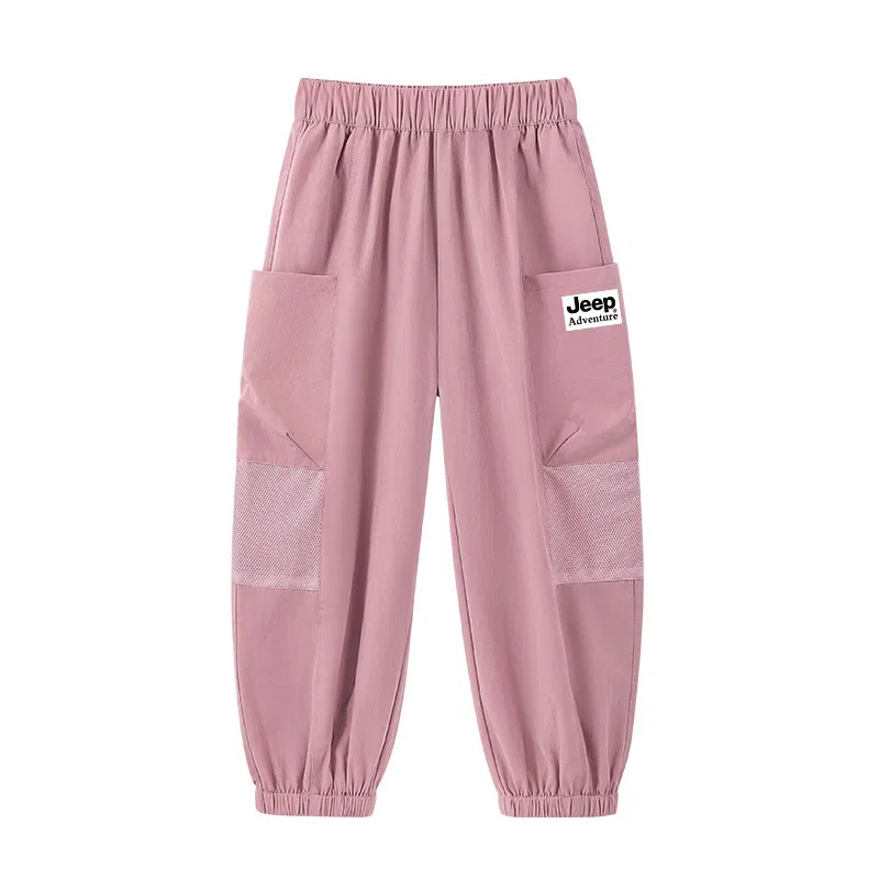 Детские карго-брюки для мальчиков с утяжкой Jeep, Smoke Pink/E English Standard K