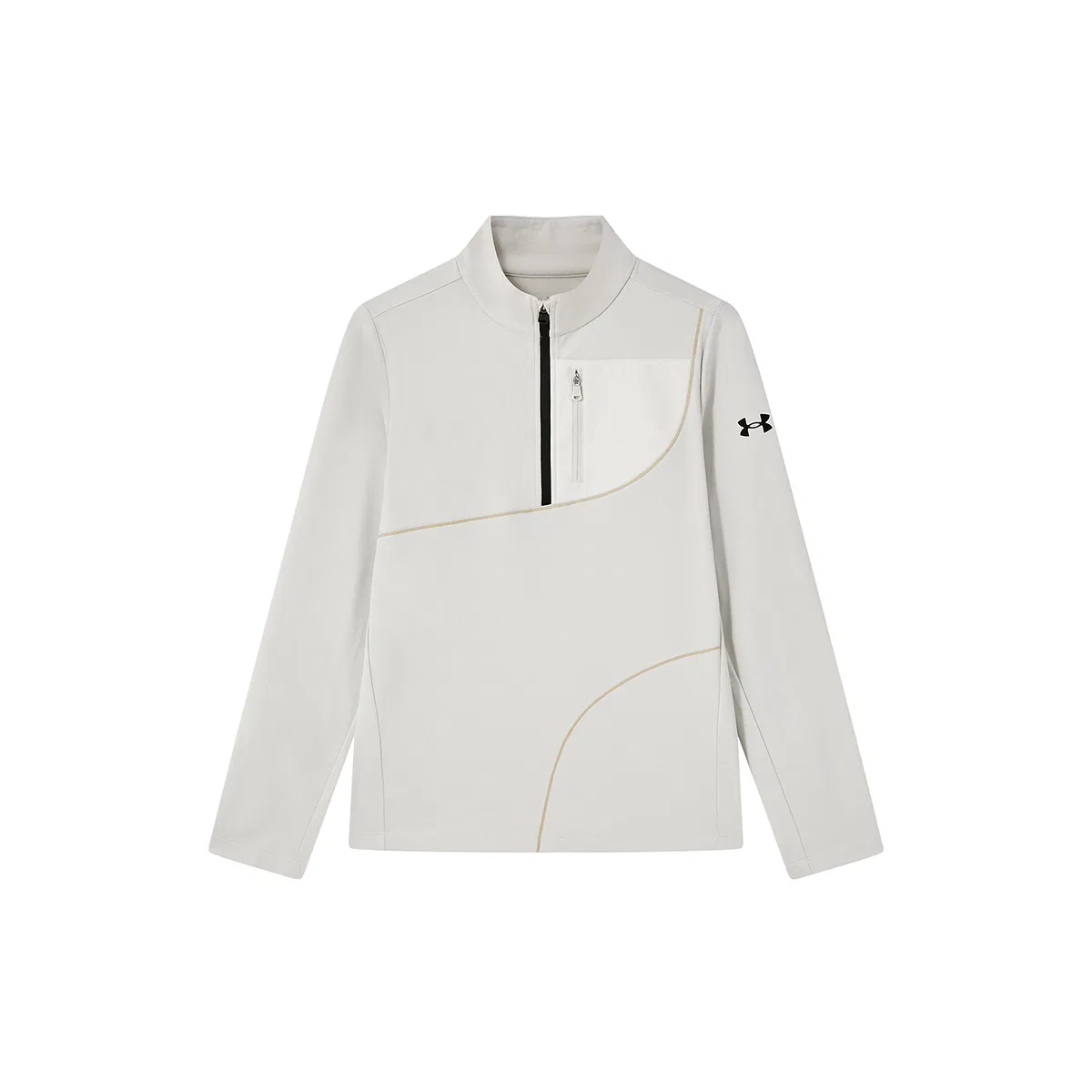 Детская футболка с умеренной растяжимостью Under Armour, Polar White
