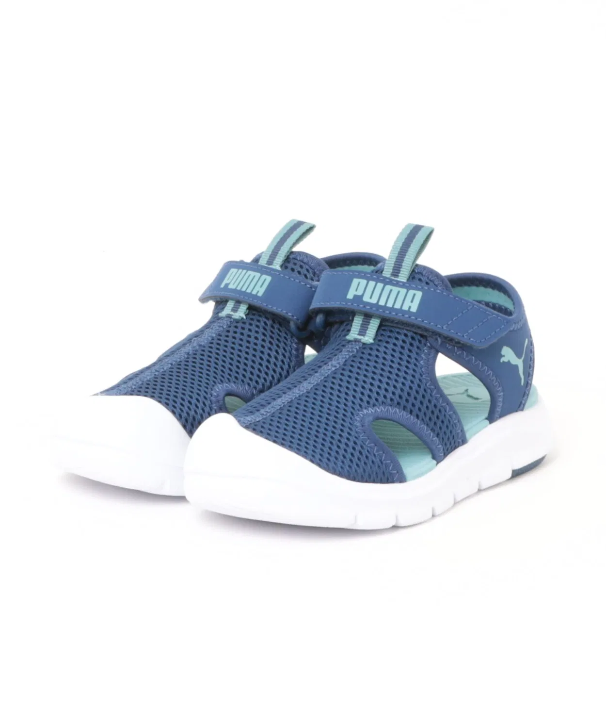 Детские сандалии водные с принтом Fun Racer PUMA, Blue