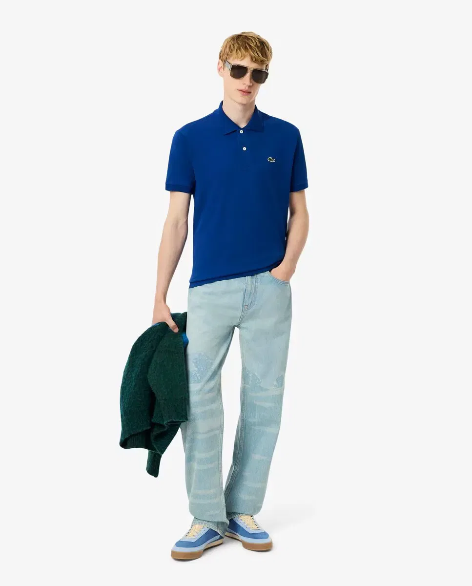 Мужские брюки чинос прямого кроя Lacoste, Azul