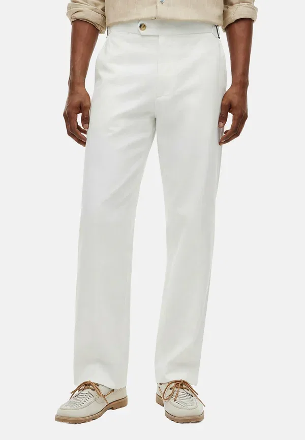 Брюки хлопковые Trousers Tommy Hilfiger, Ivory Petal