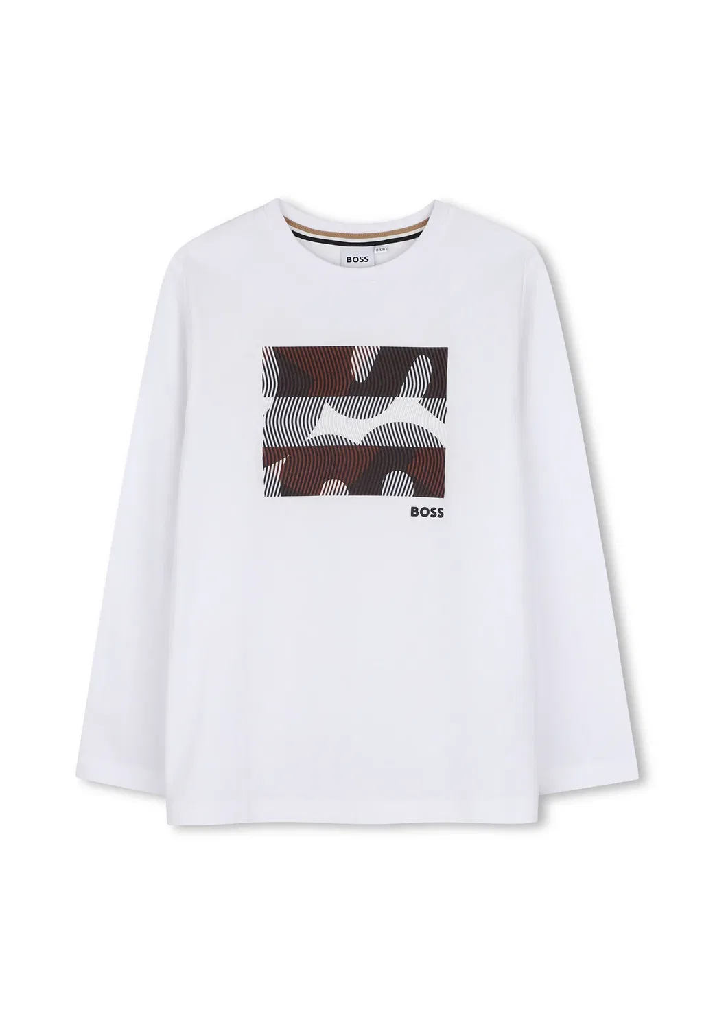 Tee-Shirt manches longues - футболка с длинными рукавами Boss Kidswear, Blanc — фото 2