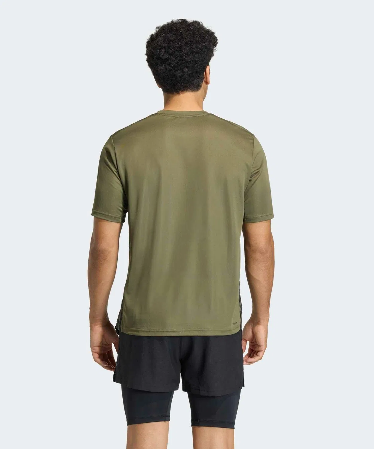 Мужская футболка с длинным рукавом regular fit Adidas, Green — фото 2