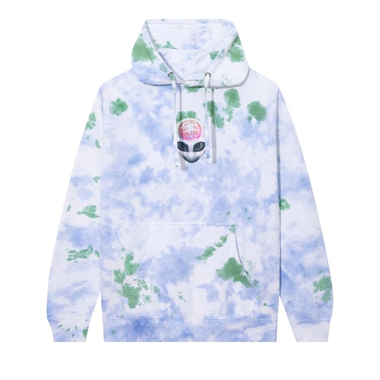 

Худи Anti Social Social Club Beyond/Be Good Tie Dye Hoodie White, белый