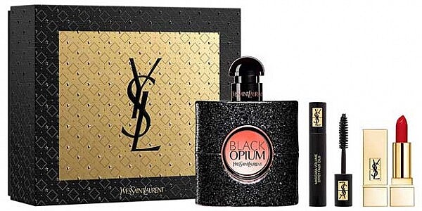 

Парфюмерный набор Yves Saint Laurent Black Opium, 3 предмета