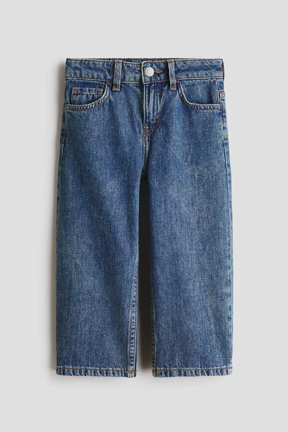 Свободные джинсы H&M, Dunkles Denimblau — фото 4