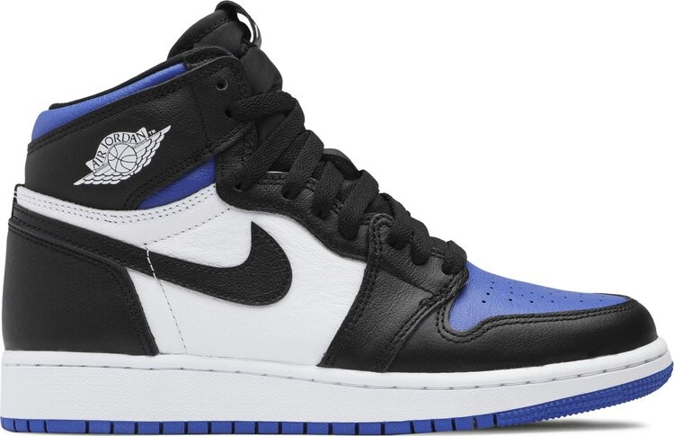 

Кроссовки Air Jordan 1 Retro High OG GS Royal Toe, синий, Синий;черный, Кроссовки Air Jordan 1 Retro High OG GS Royal Toe, синий