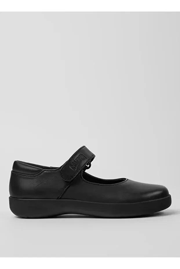 Детские балетки для девочек с коротким каблуком Camper, Black