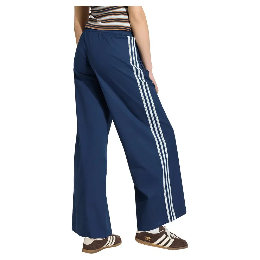 Брюки Wide Leg Adidas Originals, синий — фото 2