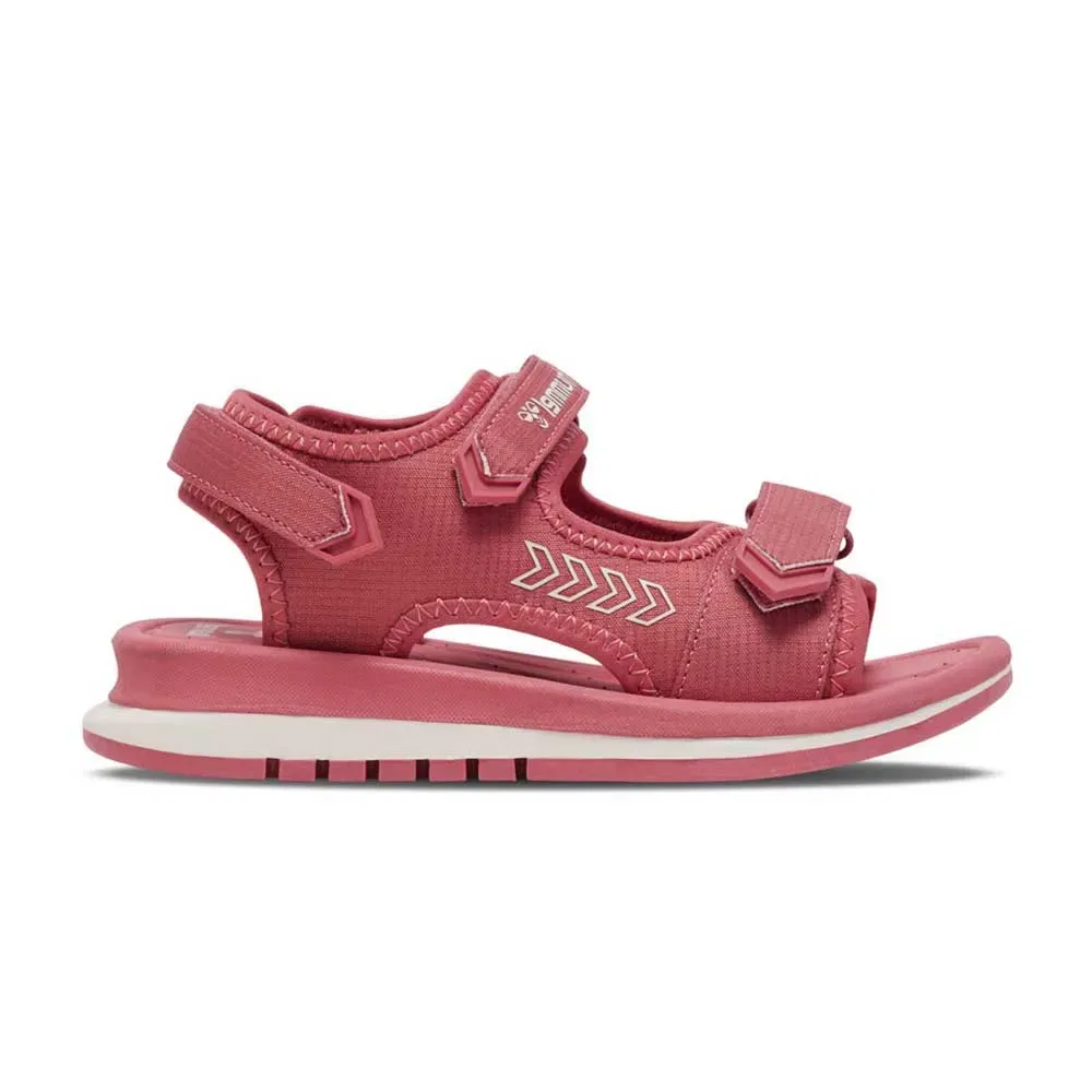 Детские сандалии для девочек с тремя липучками Zori Sandal Jr Hummel, Pink