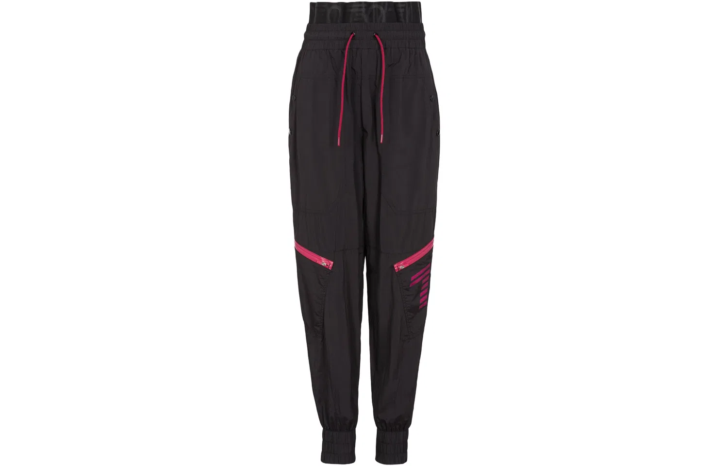 Женские трикотажные спортивные штаны EMPORIO ARMANI, Черный