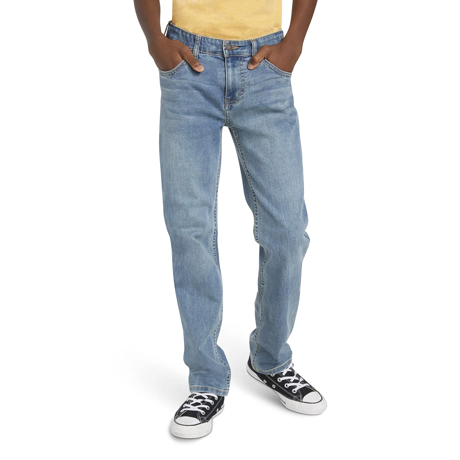 Джинсы 502 Regular Taper Eco Performance (для малышей/детей постарше) Levi'S, Good Guy