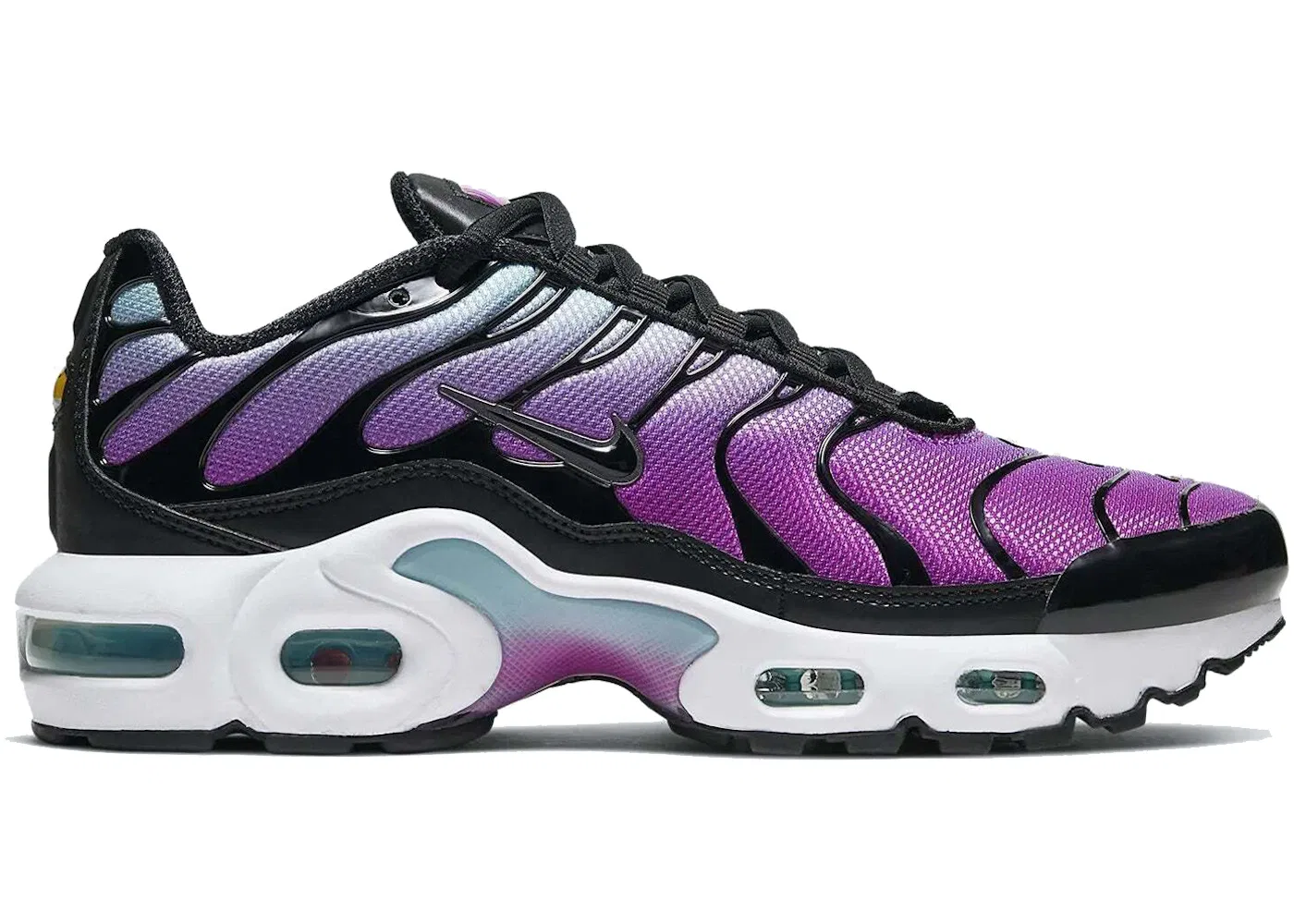 Детские кроссовки Lifestyle Nike Air Max Plus, Teal/Purple-Black-White