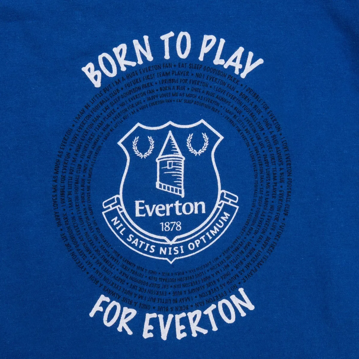 Детский комплект пижамы Baby pyjama set Everton Fc, Blue — фото 4