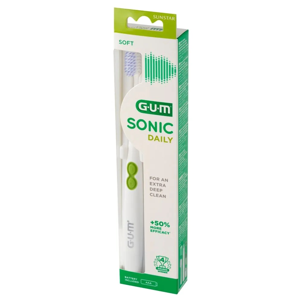 Gum Sonic Daily звуковая зубная щетка, 1 шт. — фото 4