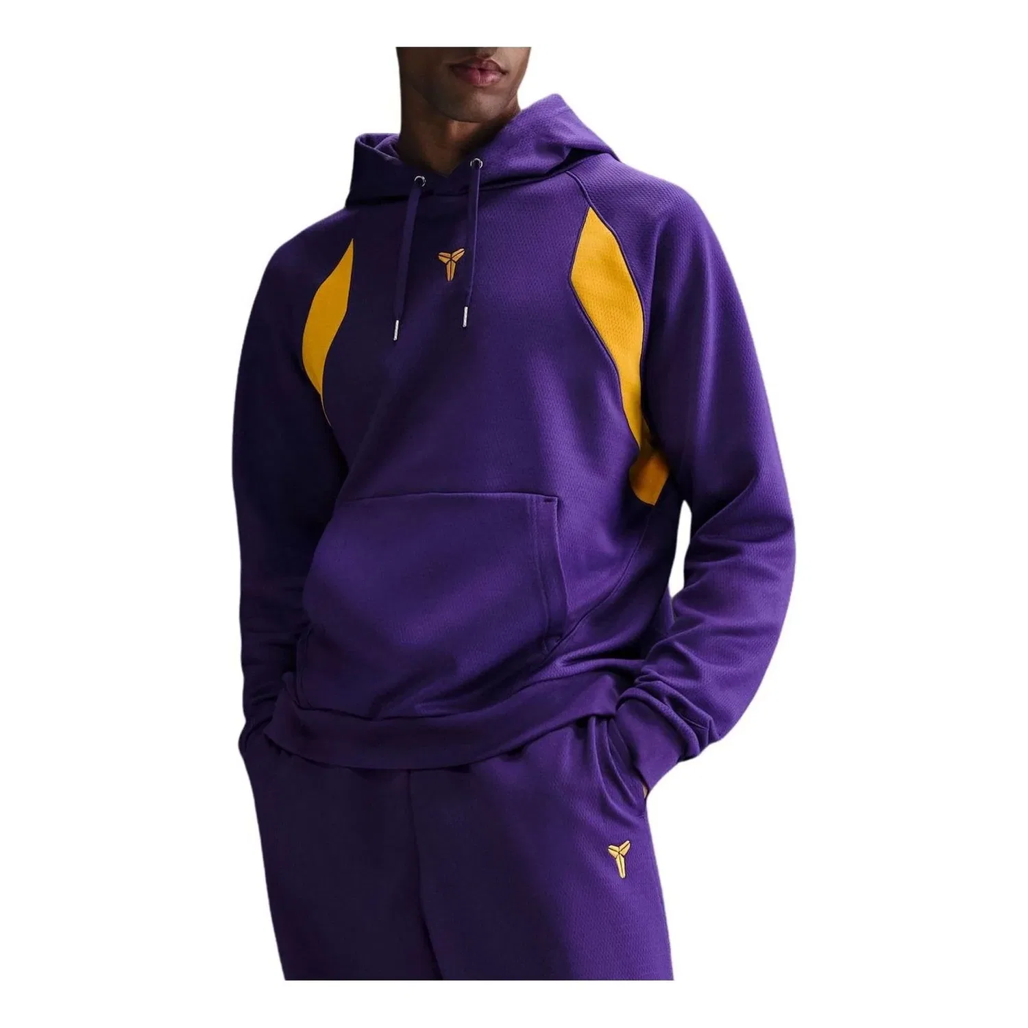 Мужское худи для баскетбола Kobe Therma-FIT Hoodie 'Court Purple University Gold' Nike, Court Purple/University Gold
