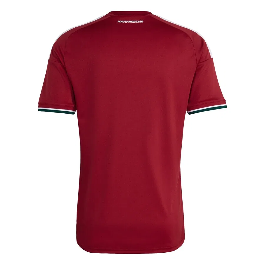 Футболка ADIDAS PERFORMANCE 'Hungary 26 Home' красного цвета — фото 2