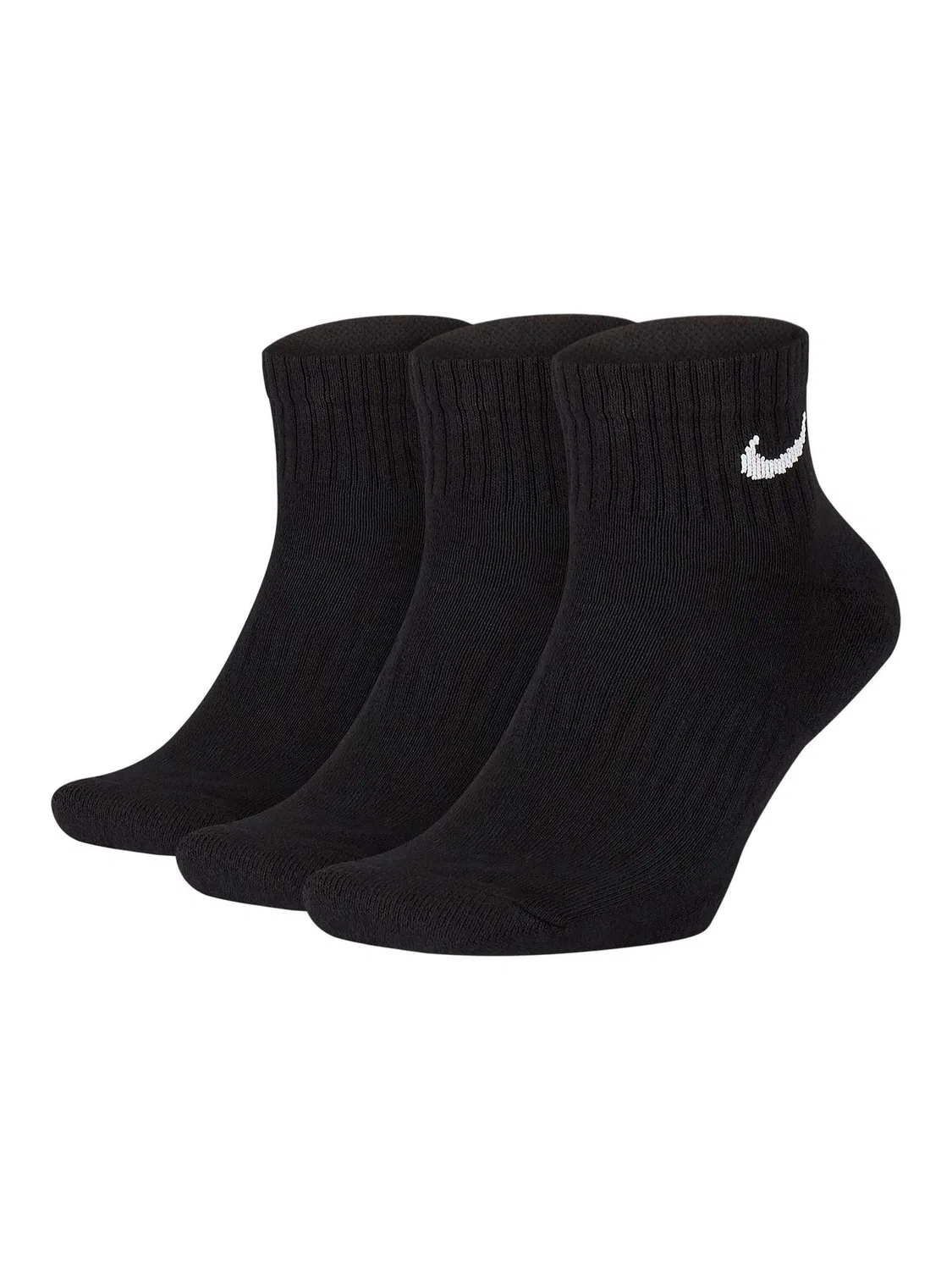 Носки Nike Everyday Cushioned 3 пары, черные — фото 2