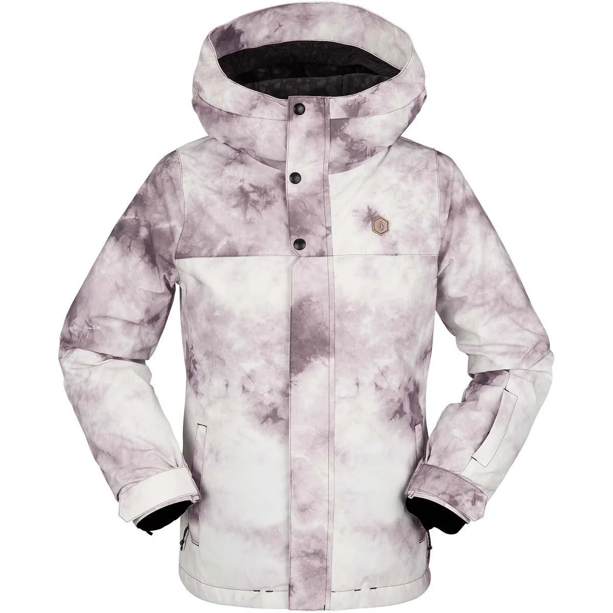 Утепленная куртка для девочек с принтом Mojave Tie-Dye Volcom