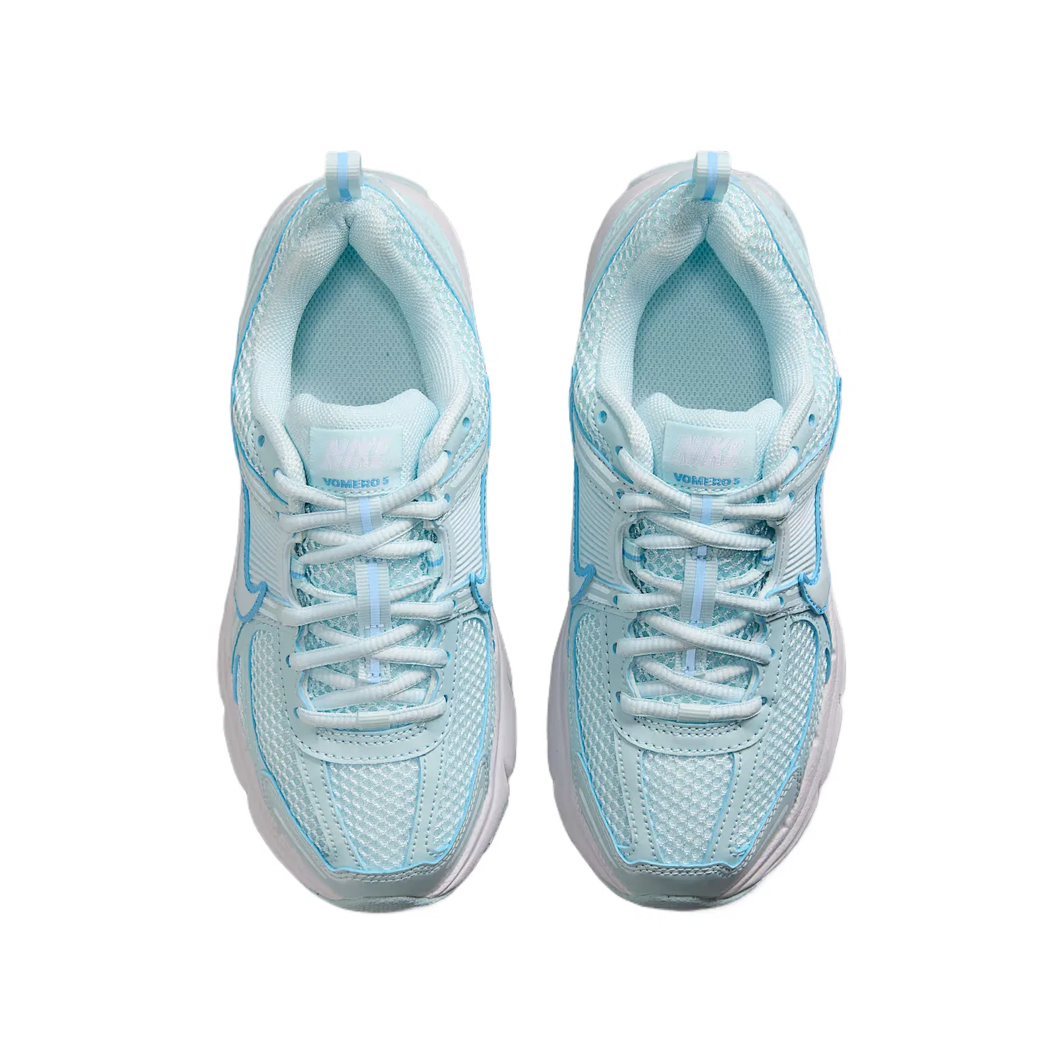 Детские кроссовки для бега Vomero 5 Nike, Glacier Blue/Rugby Blue/White — фото 4