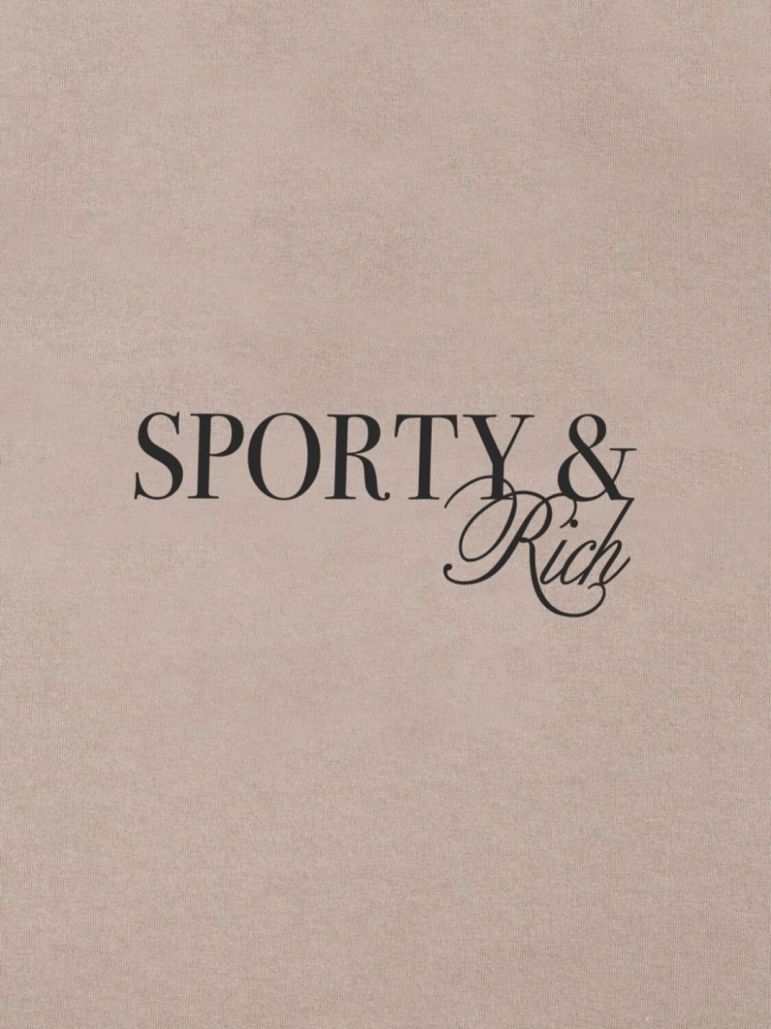 

Sporty & Rich толстовка SR Initiative, серый