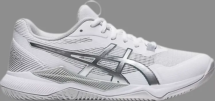 

Кроссовки wmns gel tactic 'white pure silver' Asics, белый