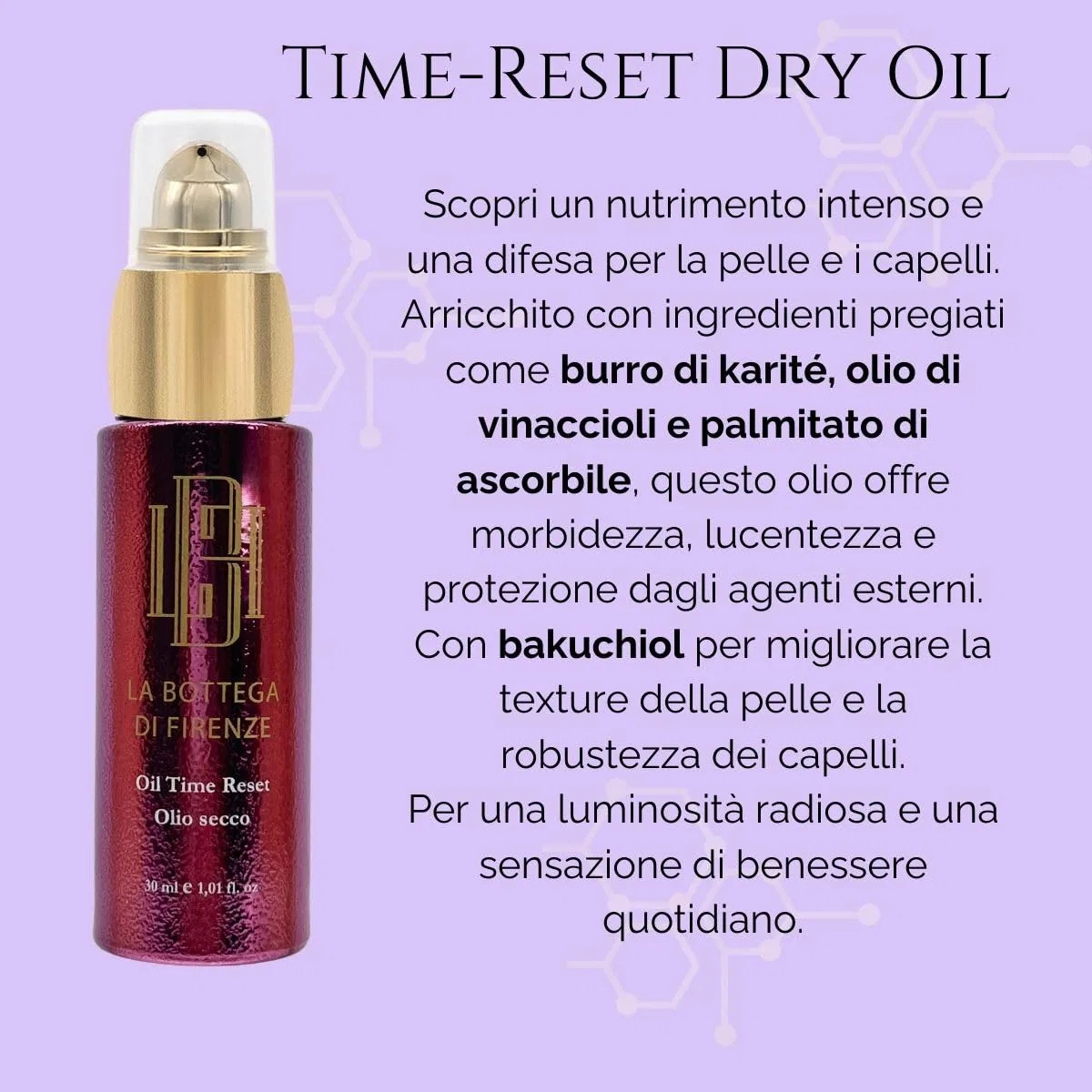 Сухое масло Time-Reset, LBF, 30 мл — фото 4